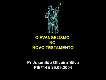 Pr Josenildo Oliveira Silva