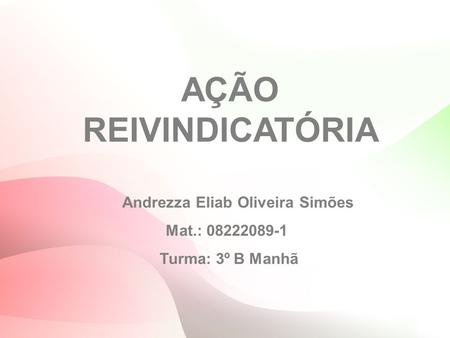 Andrezza Eliab Oliveira Simões
