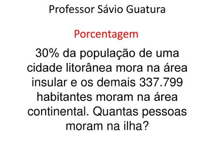 Professor Sávio Guatura