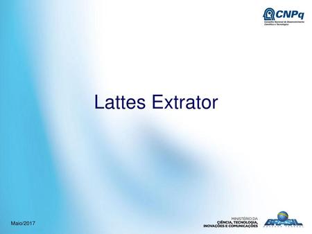 Lattes Extrator Maio/2017.