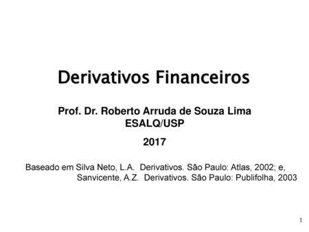 Derivativos Financeiros