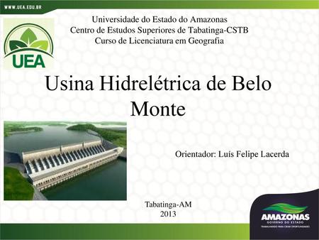 Usina Hidrelétrica de Belo Monte