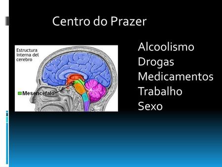 Centro do Prazer Alcoolismo Drogas Medicamentos Trabalho Sexo.