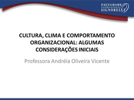 Professora Andréia Oliveira Vicente