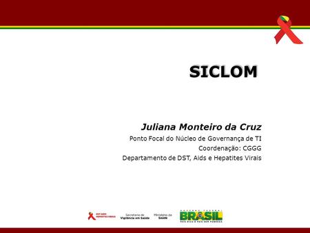 SICLOM Juliana Monteiro da Cruz