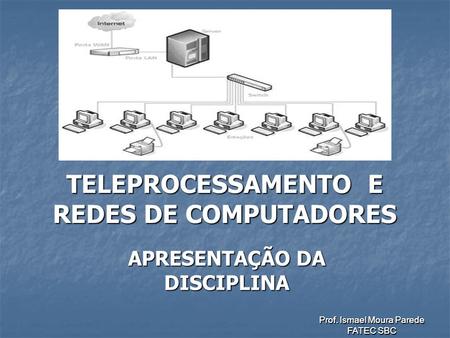 TELEPROCESSAMENTO E REDES DE COMPUTADORES