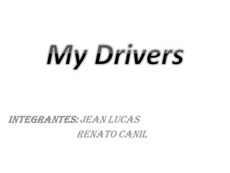 Integrantes: Jean Lucas Renato Canil