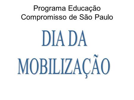 Programa Educação Compromisso de São Paulo