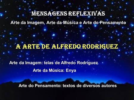 A ARTE DE ALFREDO RODRIGUEZ