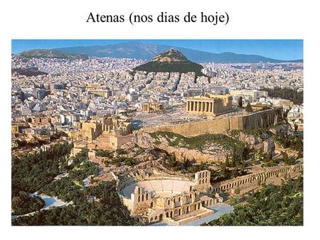 Atenas (nos dias de hoje)