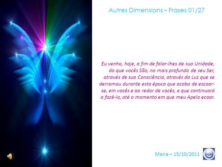 Autres Dimensions – Frases 01/27