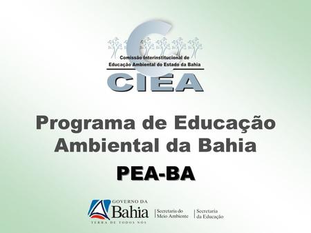 Programa de Educação Ambiental da Bahia