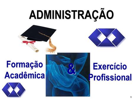 ADMINISTRAÇÃO & Formação Acadêmica Exercício Profissional.