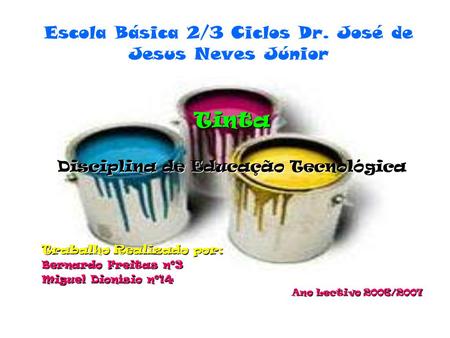Escola Básica 2/3 Ciclos Dr. José de Jesus Neves Júnior