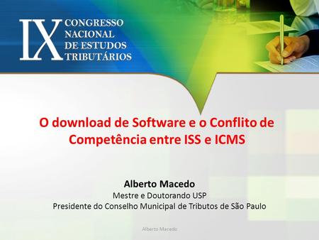 O download de Software e o Conflito de Competência entre ISS e ICMS