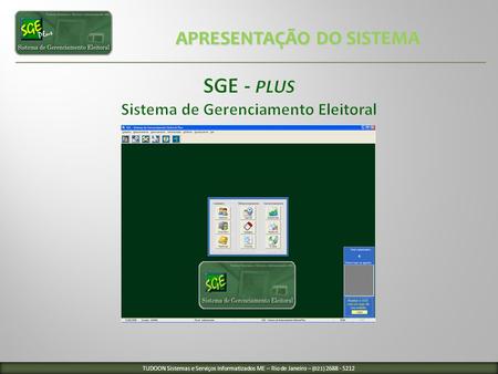 SGE - Plus Sistema de Gerenciamento Eleitoral