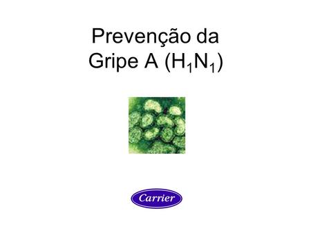 Prevenção da Gripe A (H1N1)