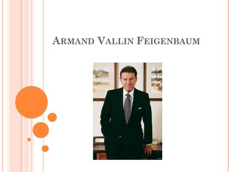 Armand Vallin Feigenbaum