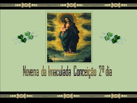 Novena da Imaculada Conceição 2º dia