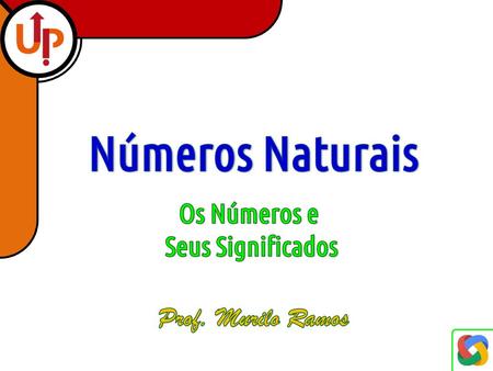 Números Naturais Os Números e Seus Significados Prof. Murilo Ramos.