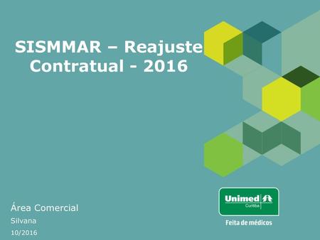 SISMMAR – Reajuste Contratual