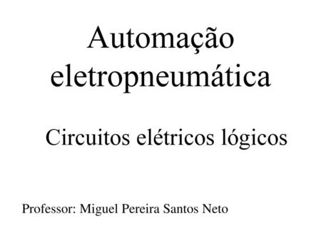 Automação eletropneumática