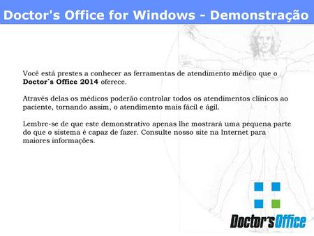 Doctor's Office for Windows - Demonstração