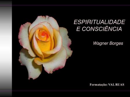 ESPIRITUALIDADE E CONSCIÊNCIA Wagner Borges