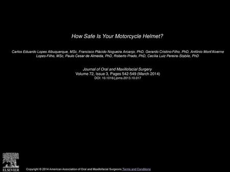 How Safe Is Your Motorcycle Helmet?