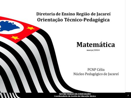 PCNP Célia Núcleo Pedagógico de Jacareí