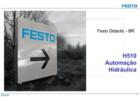 Festo Didactic - BR H510 Automação Hidráulica.