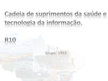 Grupo: 1993. Pesquisa Efficient Healthcare Consumer Response - EHCR -Principal recomendação: a)Consiste em implementar sistemas de informações para automatizar.