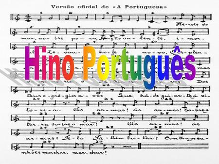 Hino Português.