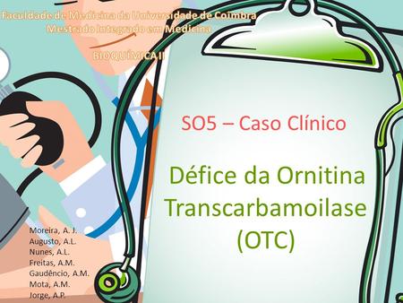 Défice da Ornitina Transcarbamoilase (OTC)