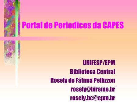 Portal de Periodicos da CAPES