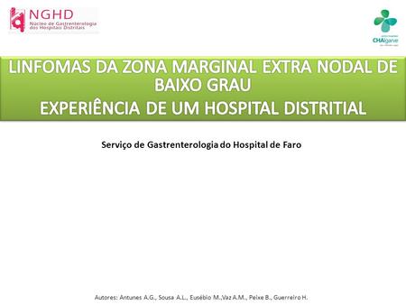 Serviço de Gastrenterologia do Hospital de Faro