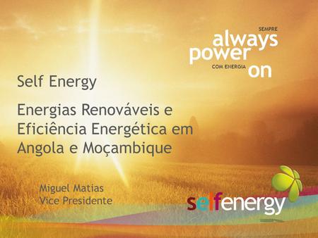 always power on Self Energy