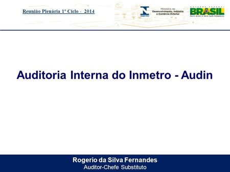 Auditoria Interna do Inmetro - Audin