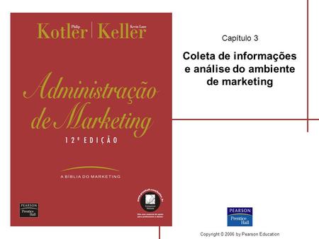 Capítulo 3 Coleta de informações e análise do ambiente de marketing