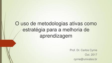 Prof. Dr. Carlos Cyrne Out