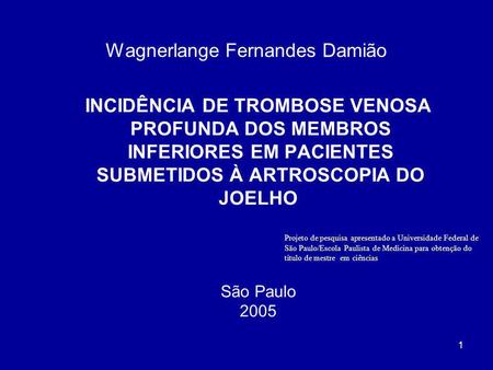 Wagnerlange Fernandes Damião