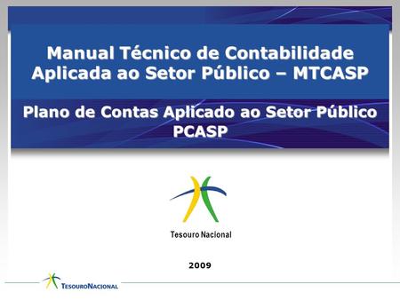 Manual Técnico de Contabilidade Aplicada ao Setor Público – MTCASP