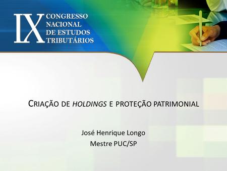 Criação de holdings e proteção patrimonial