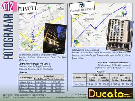 Localizado na famosa avenida Paulista, o hotel fica quase na esquina com a famosa rua Augusta, perto do Parque Trianon e das ruas Haddock Lobo e Oscar.