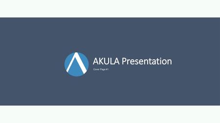 AKULA Presentation Cover Page #1.