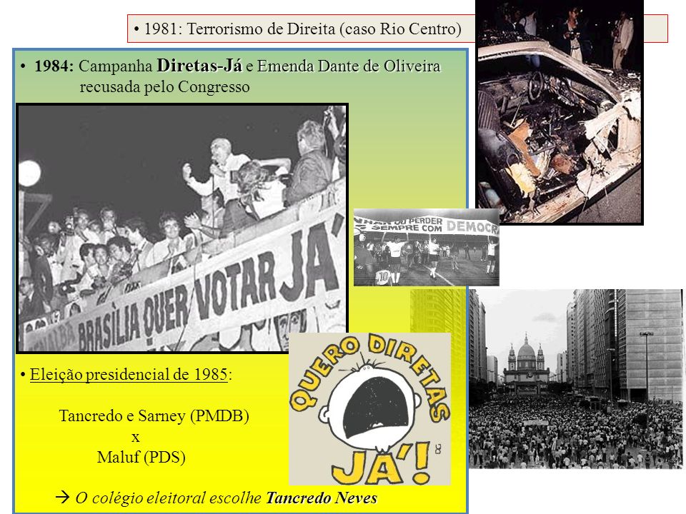 1981: Terrorismo de Direita (caso Rio Centro)