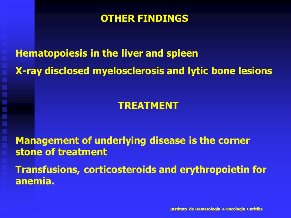 OTHER FINDINGS TREATMENT