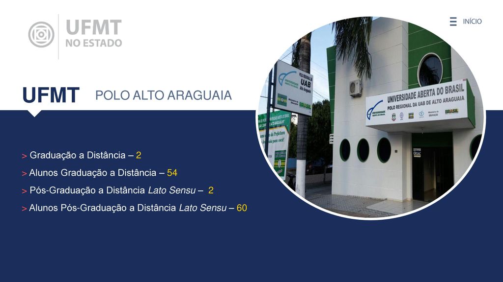 UFMT POLO ALTO ARAGUAIA > Graduação a Distância – 2