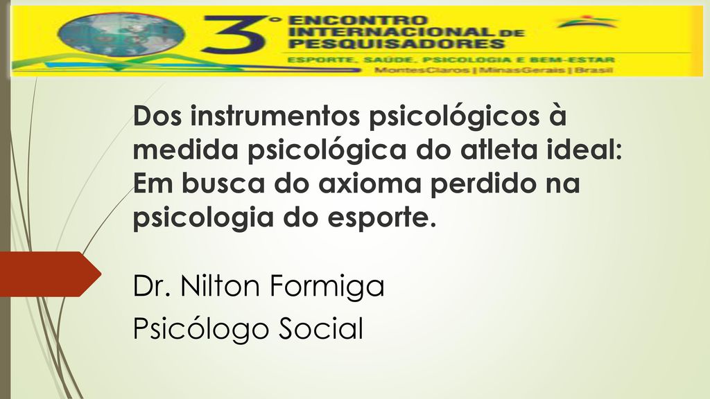 Dr. Nilton Formiga Psicólogo Social