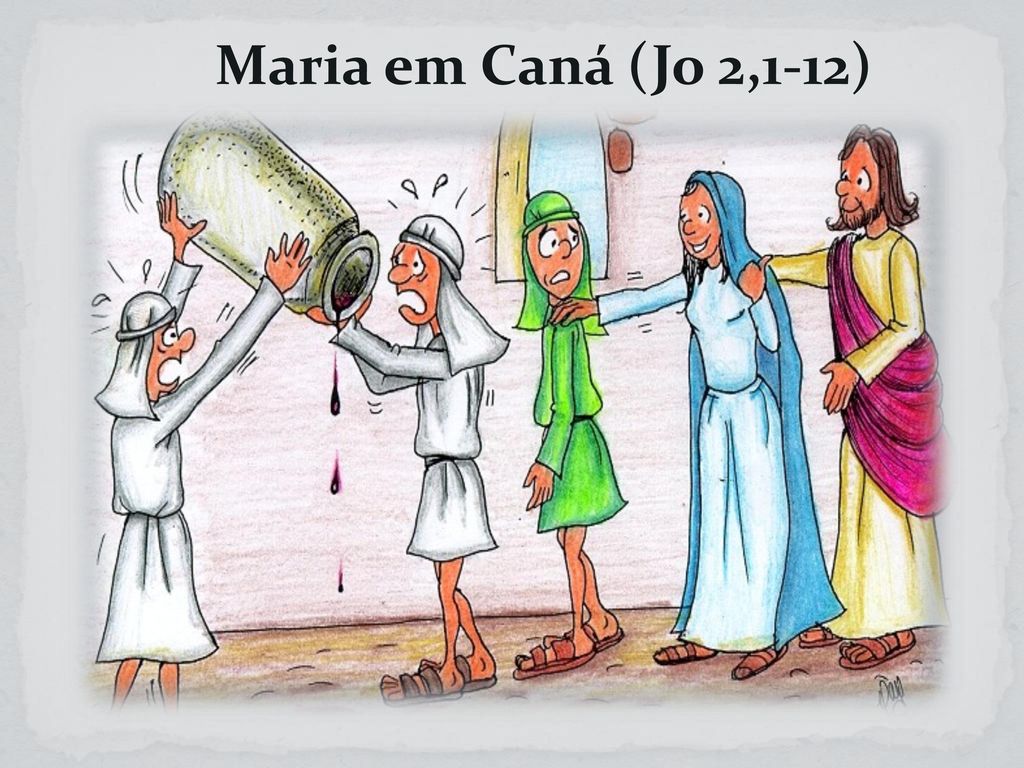 Maria em Caná (Jo 2,1-12)